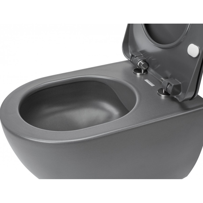 Nowoczesna misa wisząca Peonia bez kołnierza - designerski akcent do Twojej łazienki!