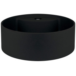 Granitowa Umywalka NERO z Miejscem na Baterię - Nowoczesny Design i Funkcjonalność