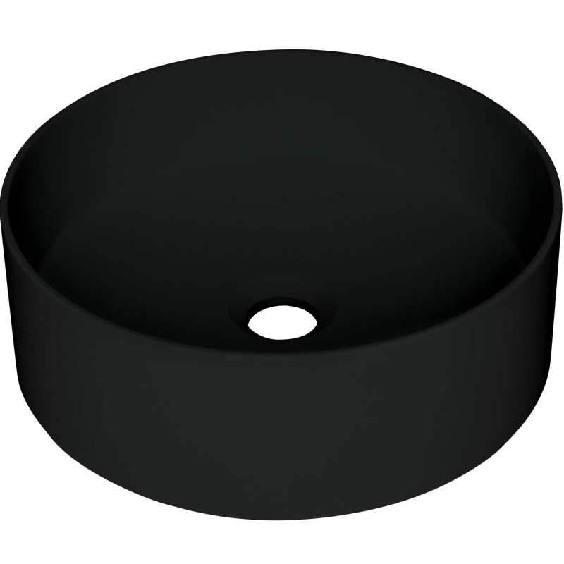 Granitowa umywalka nablatowa Nero - elegancja i funkcjonalność dla Twojej łazienki!