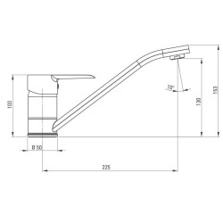 Nowoczesna Bateria Zlewozmywakowa Corio Chrom - Elegancja i Styl do Twojej Kuchni!