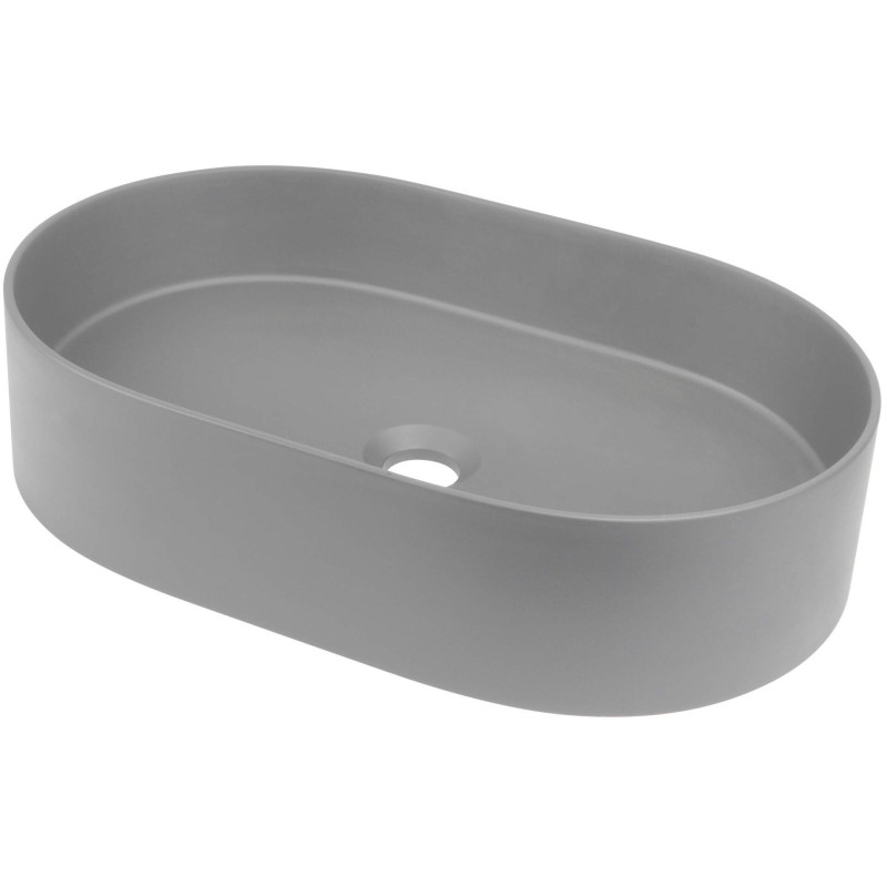 Granitowa Umywalka Nablatowa Szary Metalik – Elegancja i Funkcjonalność dla Twojej Łazienki!