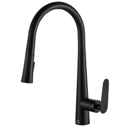 Laveo Nalda bateria zlewozmywakowa stojąca czarne