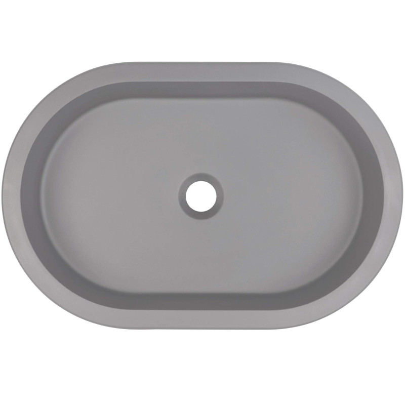 Granitowa Umywalka Podblatowa w Szarym Metaliku – Elegancja i Funkcjonalność w Jednym!