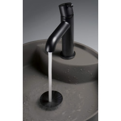 Luksusowa Umywalka Granitowa Antracytowa z Otworem na Baterię i Powłoką Antybakteryjną