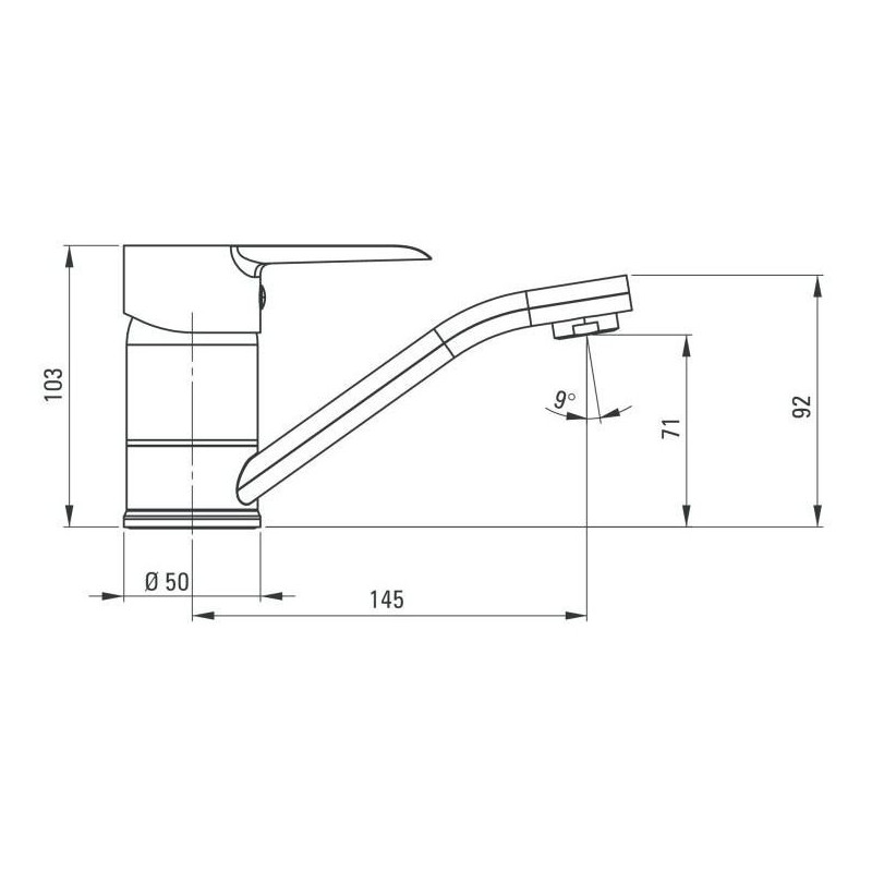 Chromowana bateria Corio z obrotową wylewką – elegancja i funkcjonalność BFC_026M