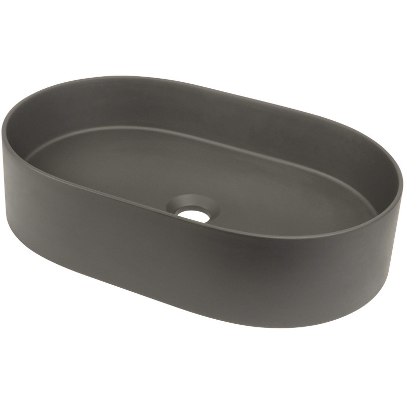 Elegancka Umywalka Granitowa Titanium - Antybakteryjna i Hydrofobowa, 10 Lat Gwarancji