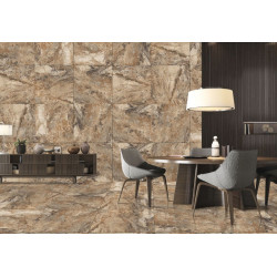 Ekskluzywny Gres Polerowany BRECCIA BROWN 60x120 cm - Luksusowa Ściana i Podłoga!