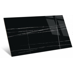 Ekskluzywny Gres MARKINIA BLACK, Wysoki Połysk, 60x120 cm - Luksus w Twoim Wnętrzu!