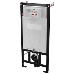 Nowoczesny Stelaż Podtynkowy WC 4/2L - Ciche i Ekonomiczne Spłukiwanie!