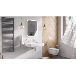 PI bateria umywalkowa stojąca, chrom