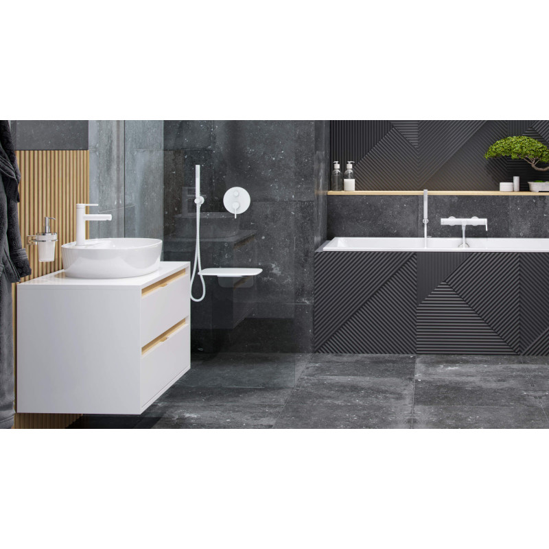 Excellent PI bateria umywalkowa stojąca  biały mat