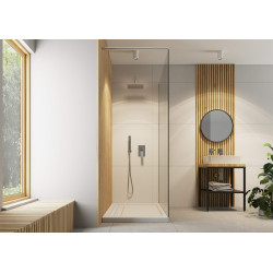 Konsola łazienkowa nero - stylowy minimalizm na stalowych nogach, 66.5x50 cm