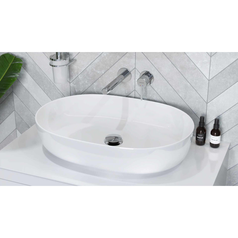 Excellent Korek klik-klak umywalkowo-bidetowy  chrom