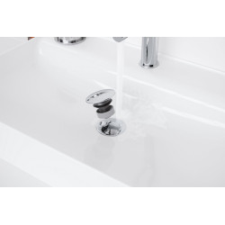 Korek klik-klak umywalkowo-bidetowy, chrom