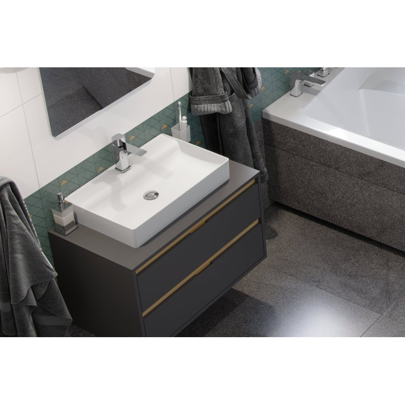 Korek klik-klak umywalkowo-bidetowy, chrom