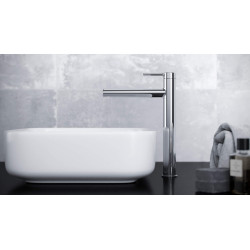 PI bateria umywalkowa stojąca wysoka, chrom