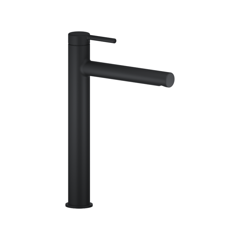 PI bateria umywalkowa stojąca wysoka, czarny mat