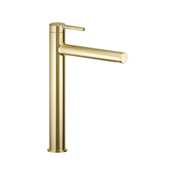 PI bateria umywalkowa stojąca wysoka, złoty połysk