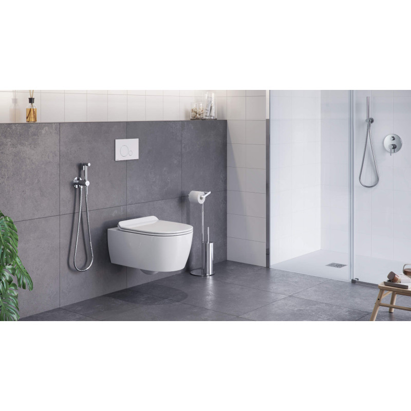 PI bateria bidetowa bidetta ze słuchawką prysznicową, chrom