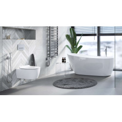 PI bateria bidetowa bidetta ze słuchawką prysznicową, chrom