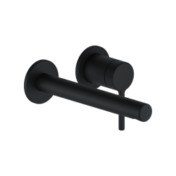 Excellent PI bateria umywalkowa podtynkowa komplet  czarny mat