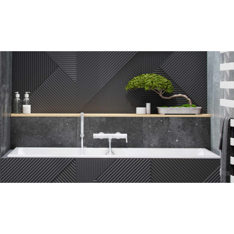 Loka zestaw prysznicowy punktowy, biały mat