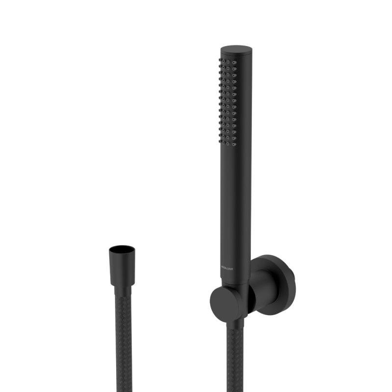 Loka zestaw prysznicowy punktowy, czarny mat