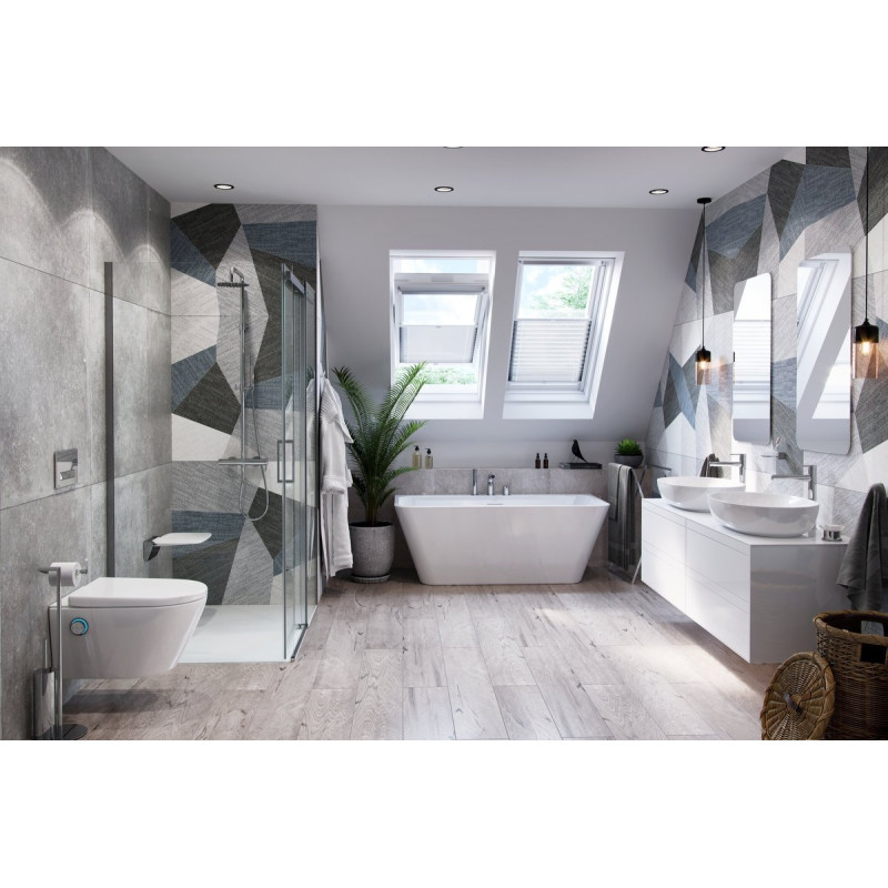 Luksusowa 3-otworowa Bateria Wannowa Chromowana - Elegancja i Komfort dla Twojej Łazienki