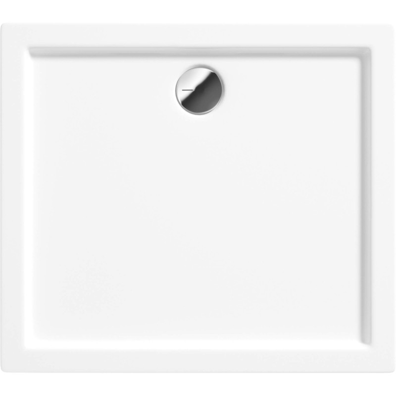 Elegancki brodzik akrylowy 80x90 cm z antybakteryjną powłoką – idealna funkcjonalność!