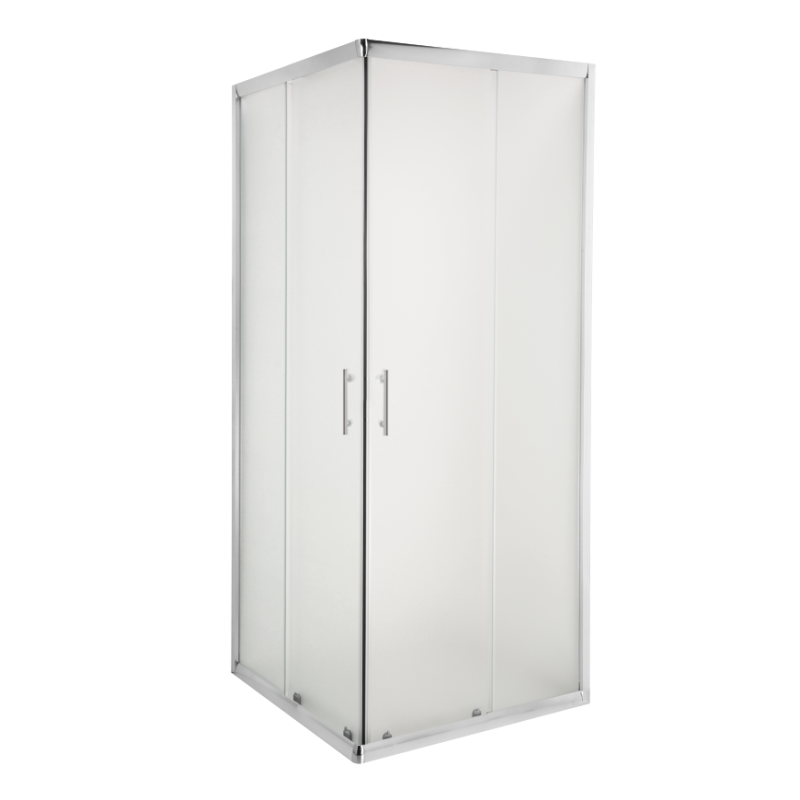 Ekskluzywna Kabina Nevada 90cm Mrożona + Odpływ Liniowy 80cm - Komfort i Styl w Łazience