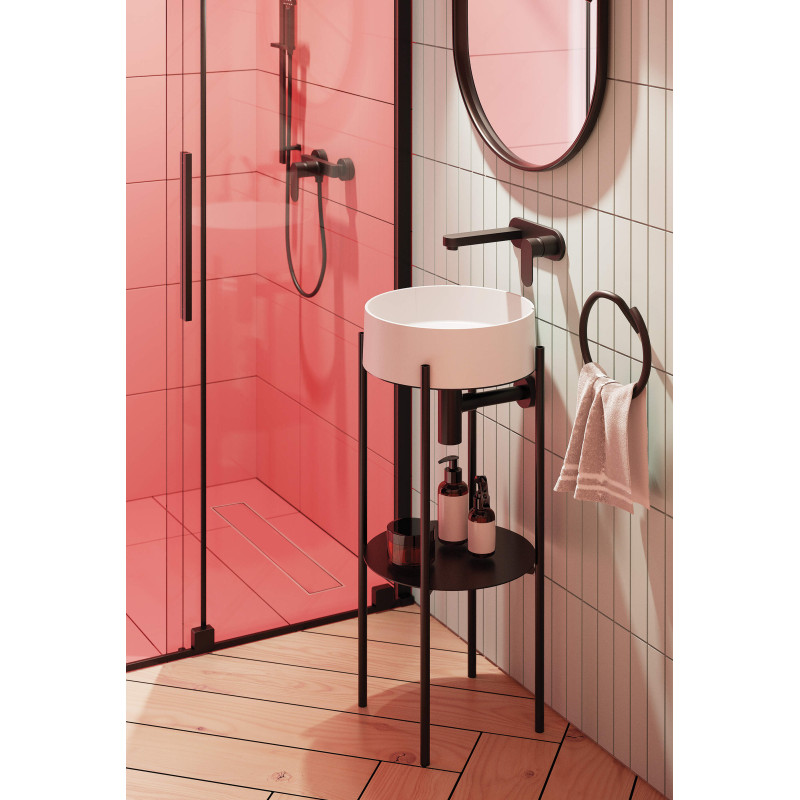 Elegancki odpływ liniowy 90 cm stal nierdzewna - wysoka wydajność, odwracalny design