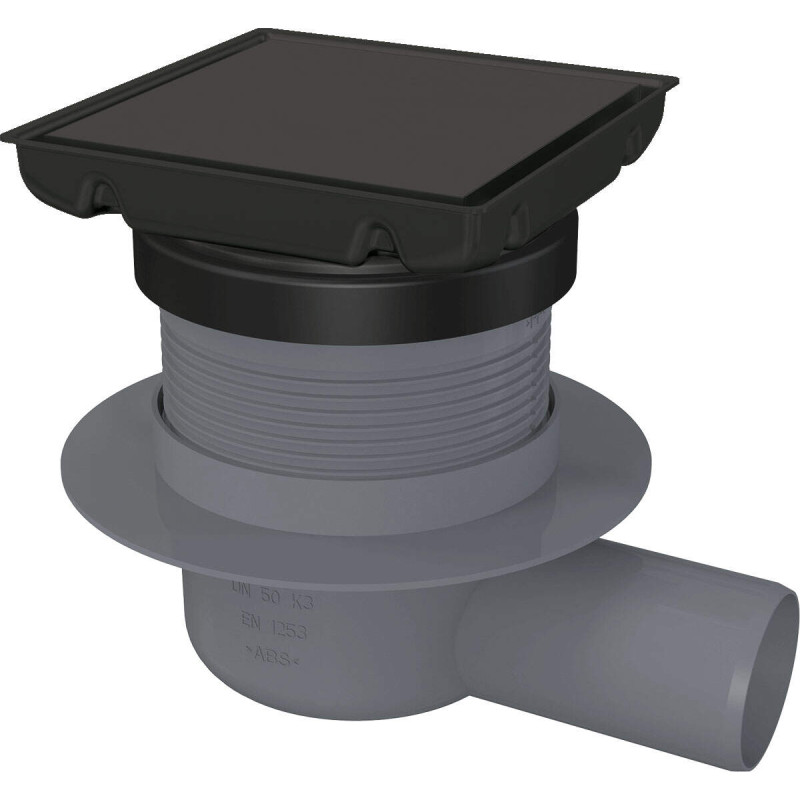 Odpływ Punktowy Reversible 130mm Nero - Efektywność i Styl w Jednym!