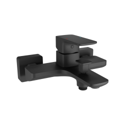 Excellent Keria bateria wannowo-prysznicowa  czarny mat