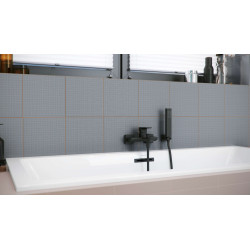 Excellent Keria bateria wannowo-prysznicowa  czarny mat