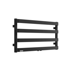 Meteor grzejnik łazienkowy wannowy 46x80 cm, czarny soft