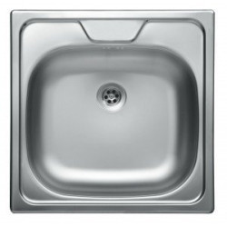 Wytrzymały Zlewozmywak Stalowy Inox 475x475 - Standard SKS 310T, Idealny do Twojej Kuchni!