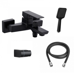 Zestaw Paros Black: Elegancja i Funkcjonalność dla Twojej Łazienki