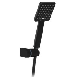 Bateria Paros z czarnym zestawem natryskowym Patras - elegancja w Twojej łazience