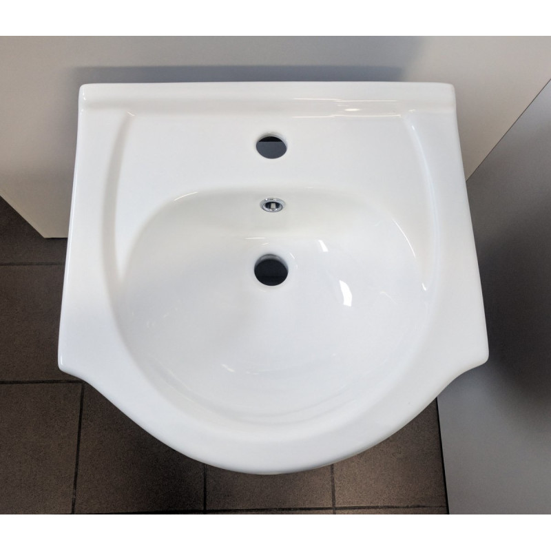 Elegancki Zestaw Łazienkowy ASTOR IGA WENGE 45cm - Szafka z Umywalką