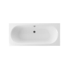 Oceana Slim wanna prostokątna 160X75 cm biały połysk