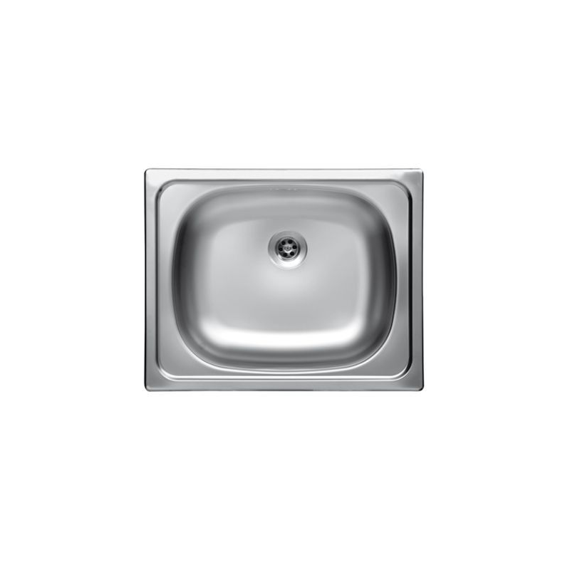 Elegancki Zlewozmywak Stalowy Orion 50 cm z Syfonem i Odpływem 3,5"