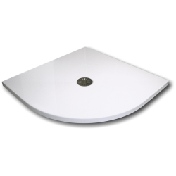 Ekskluzywny Brodzik Półokrągły 90x90 De Luxe Stabilsound Plus - Luksus i Trwałość