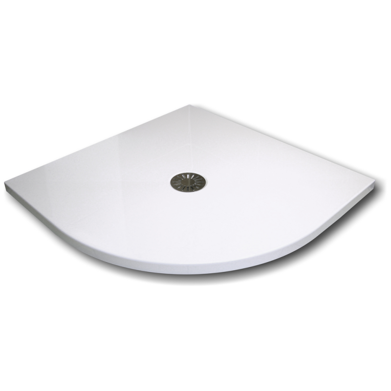 Ekskluzywny Brodzik Półokrągły 90x90 De Luxe Stabilsound Plus - Luksus i Trwałość