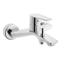 LUKSUSOWY ZESTAW BATERII ŁAZIENKOWYCH ESLA - WANNOWA I UMYWALKOWA Z PRYSZNICEM