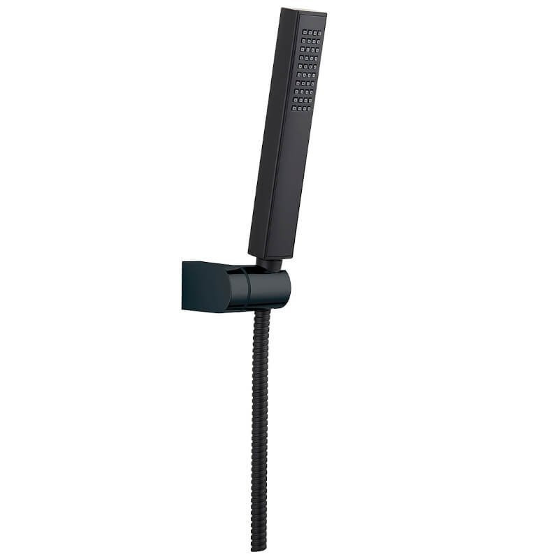 Prysznic Pola Czarny 150cm - Elegancja z Antykamieniem i Antyskręt