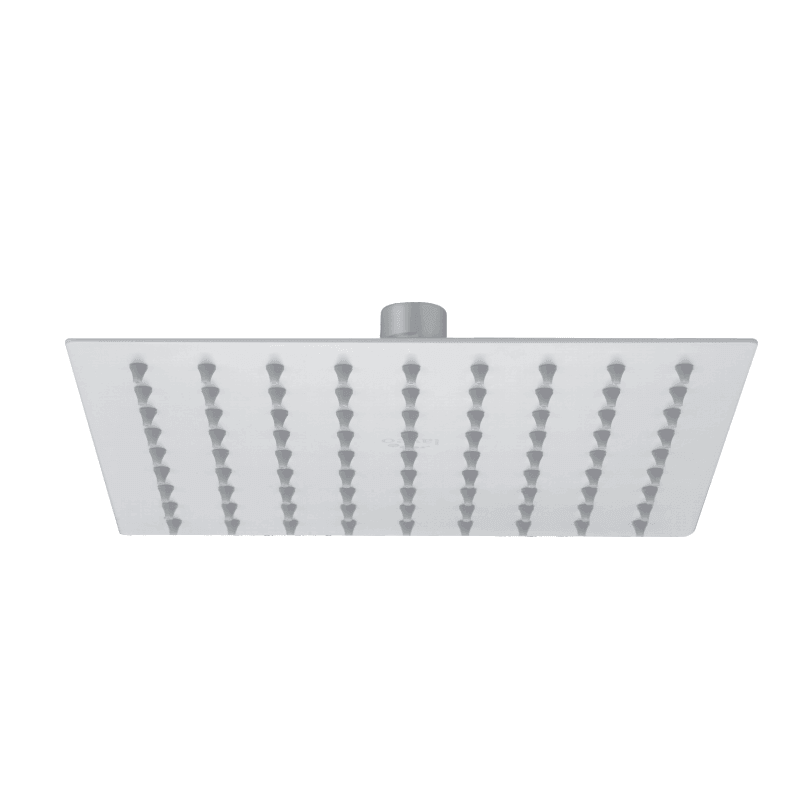 Deszczownica Stalowa Slim Biała 20x20 - Elegancja i Nowoczesność w Twojej Łazience