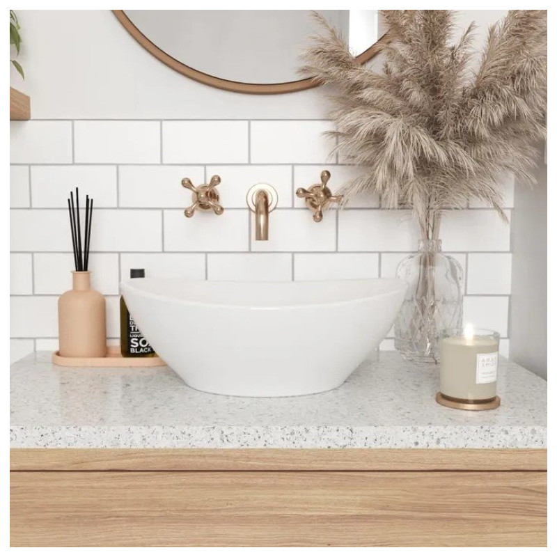 Stylowa Umywalka Sofia Mini Nablatowa - Elegancja i Funkcjonalność dla Twojej Łazienki