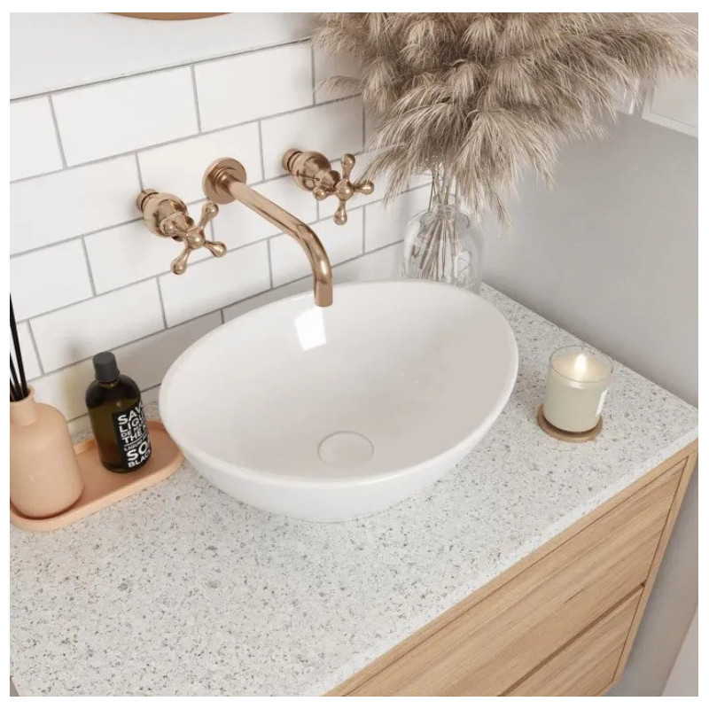 Stylowa Umywalka Sofia Mini Nablatowa - Elegancja i Funkcjonalność dla Twojej Łazienki