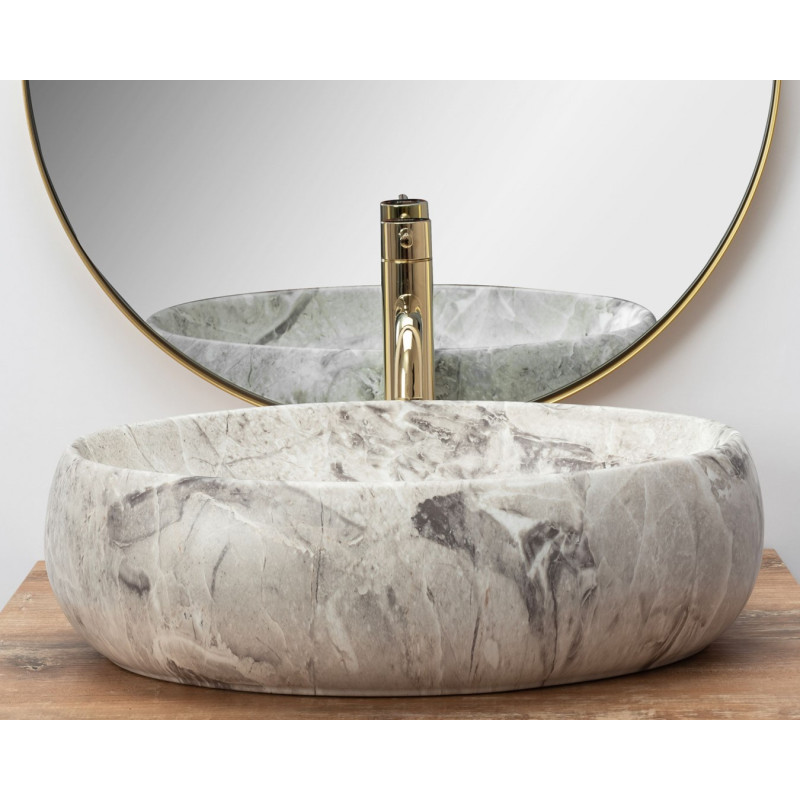 Stylowa Umywalka Kamienna Linda - Elegancja na Twojej Lada