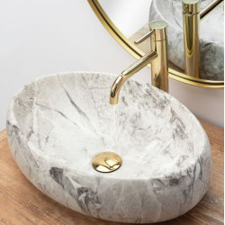 Stylowa Umywalka Kamienna Linda - Elegancja na Twojej Lada